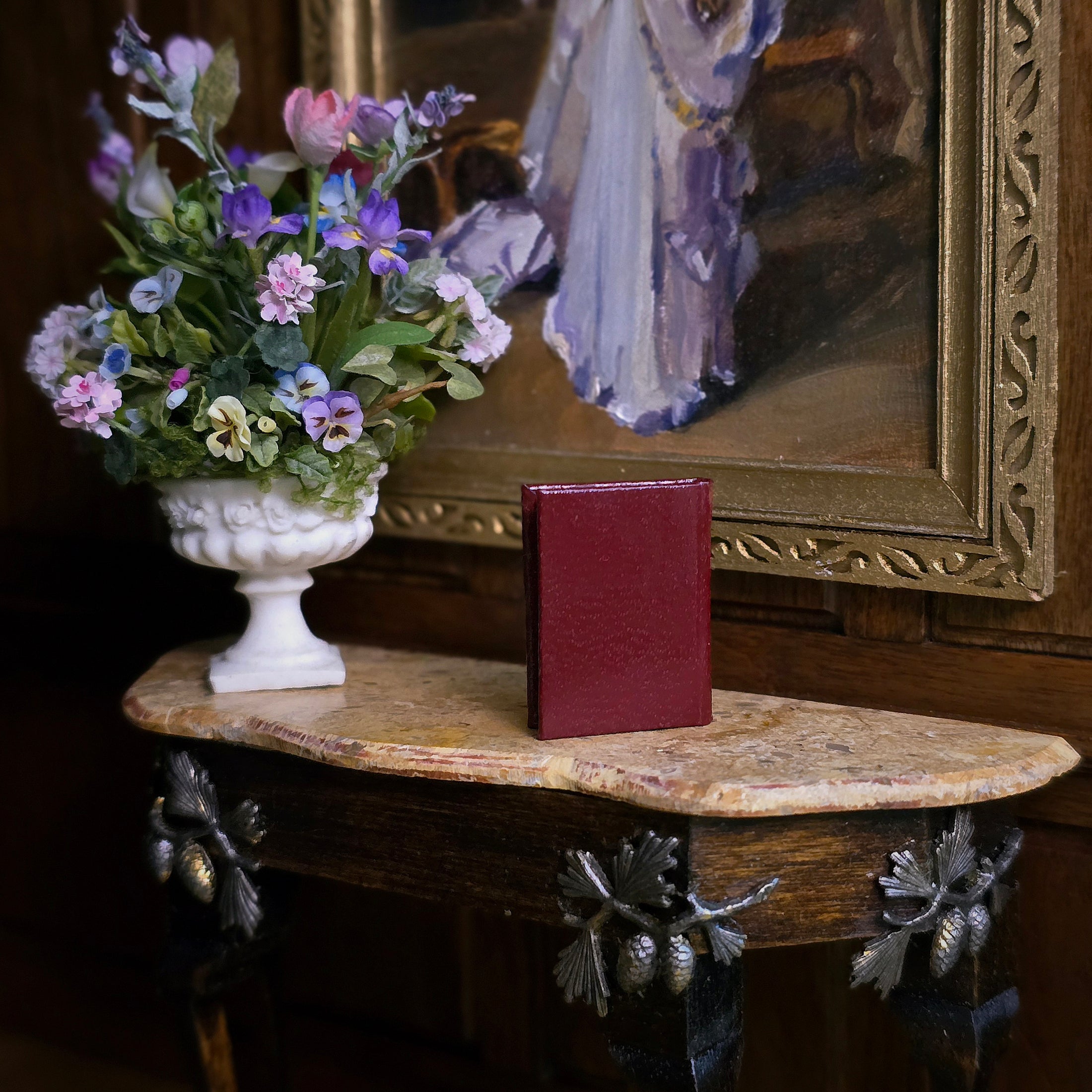 Barbara Raheb "Robert Burns" 1980 Limited Edition Micro Miniature Book