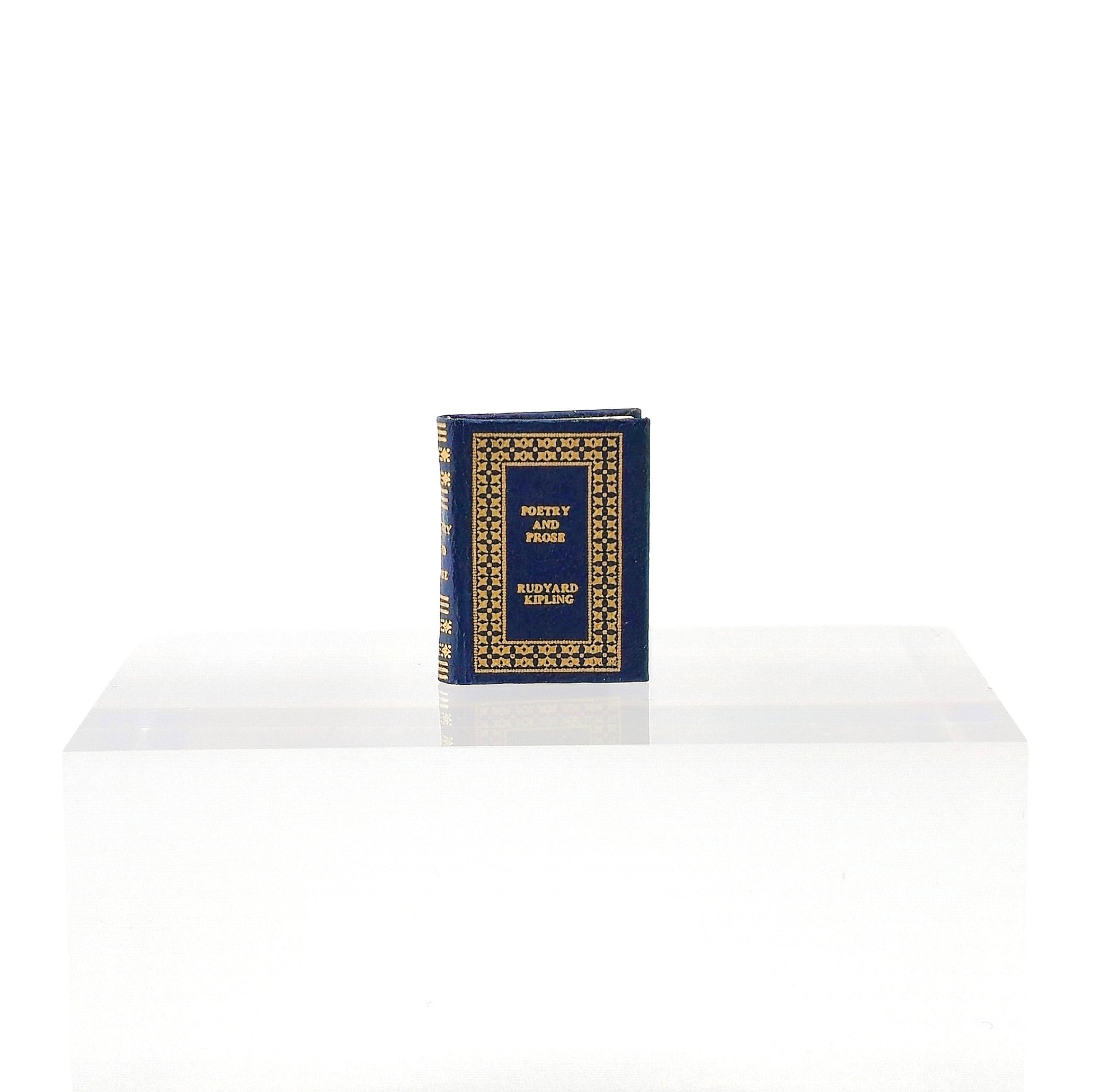 Barbara Raheb "Poetry and Prose by Rudyard Kipling" Micro Miniature Book