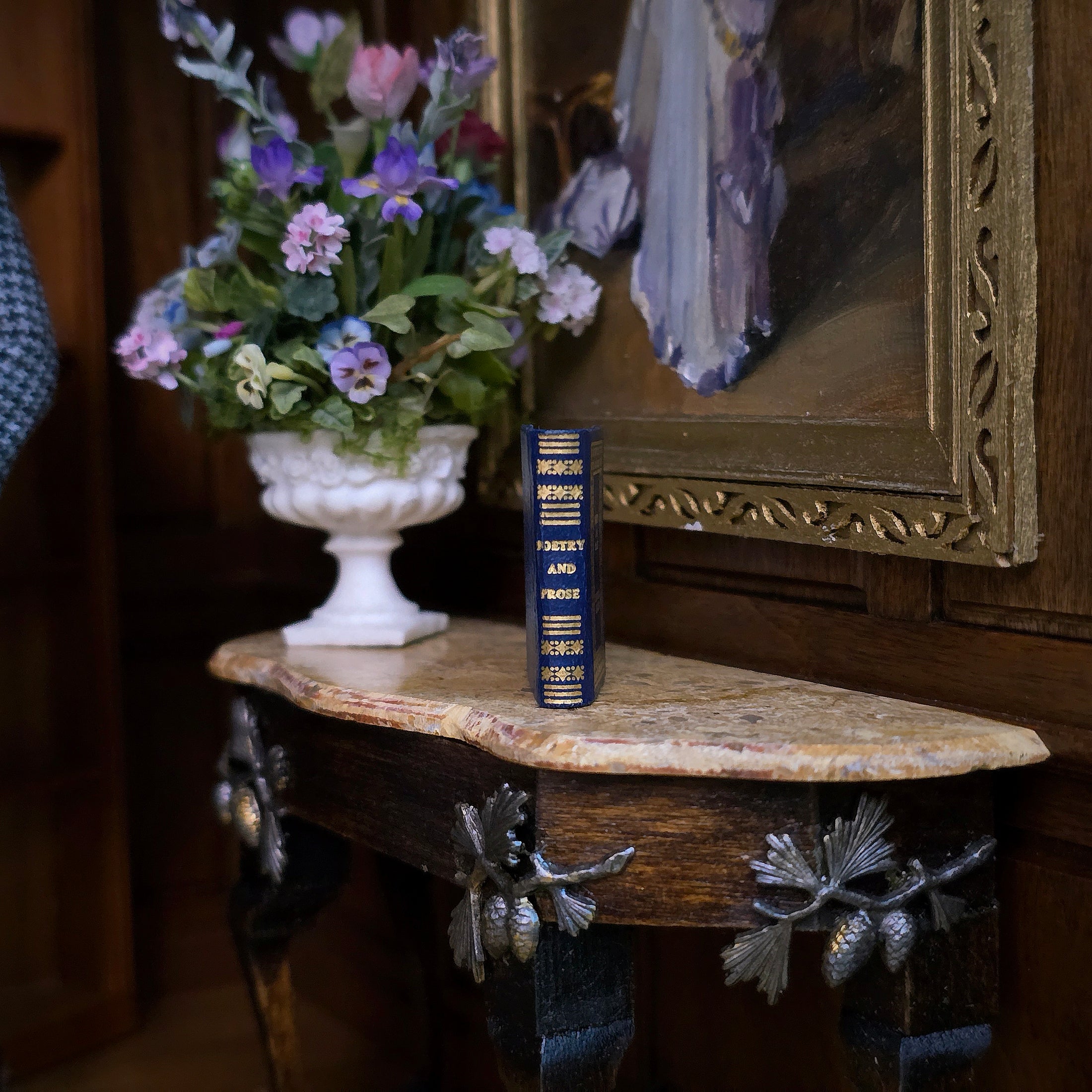 Barbara Raheb "Poetry and Prose by Rudyard Kipling" Micro Miniature Book