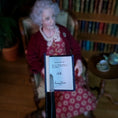 Load image into Gallery viewer, Barbara Raheb "Moll Flanders by Daniel Defoe" Micro Miniature Book 1993
