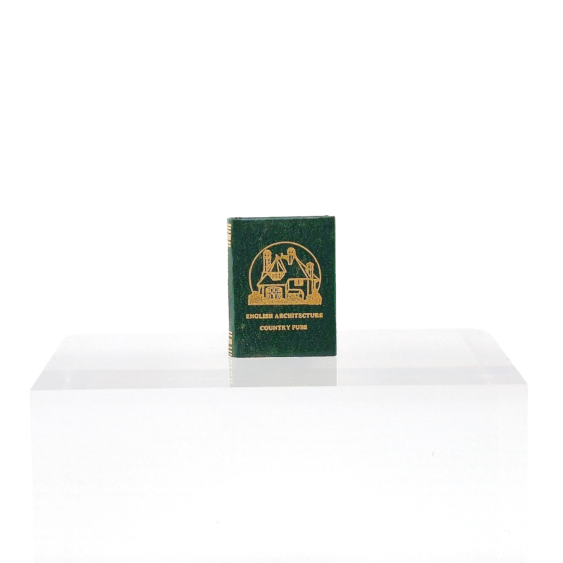 Barbara Raheb "English Architecture: Country Pubs" Micro Miniature Book
