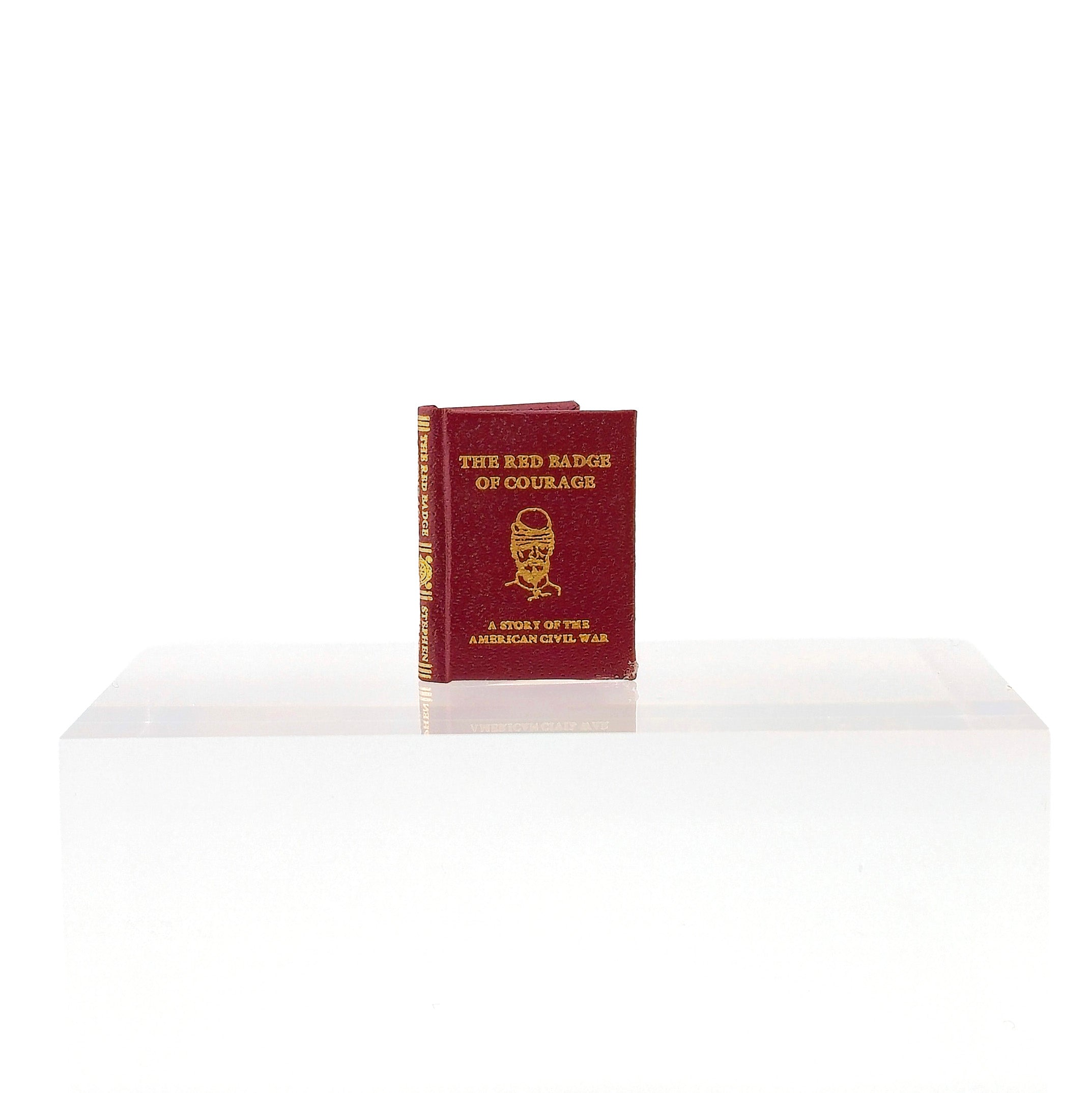 Barbara Raheb "The Red Badge of Courage" Readable Micro Miniature Book