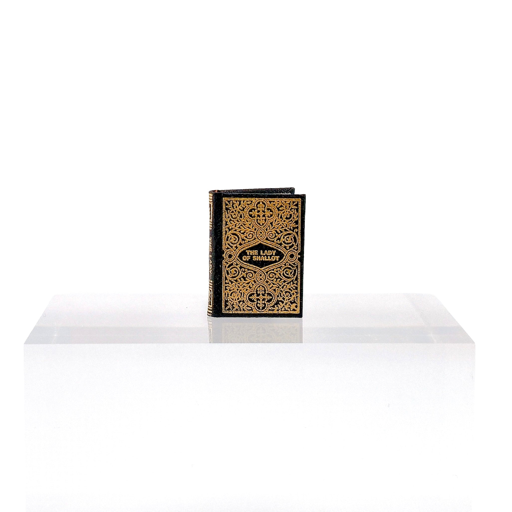 Barbara Raheb The Lady of Shalott 1993 Readable Micro Miniature Book