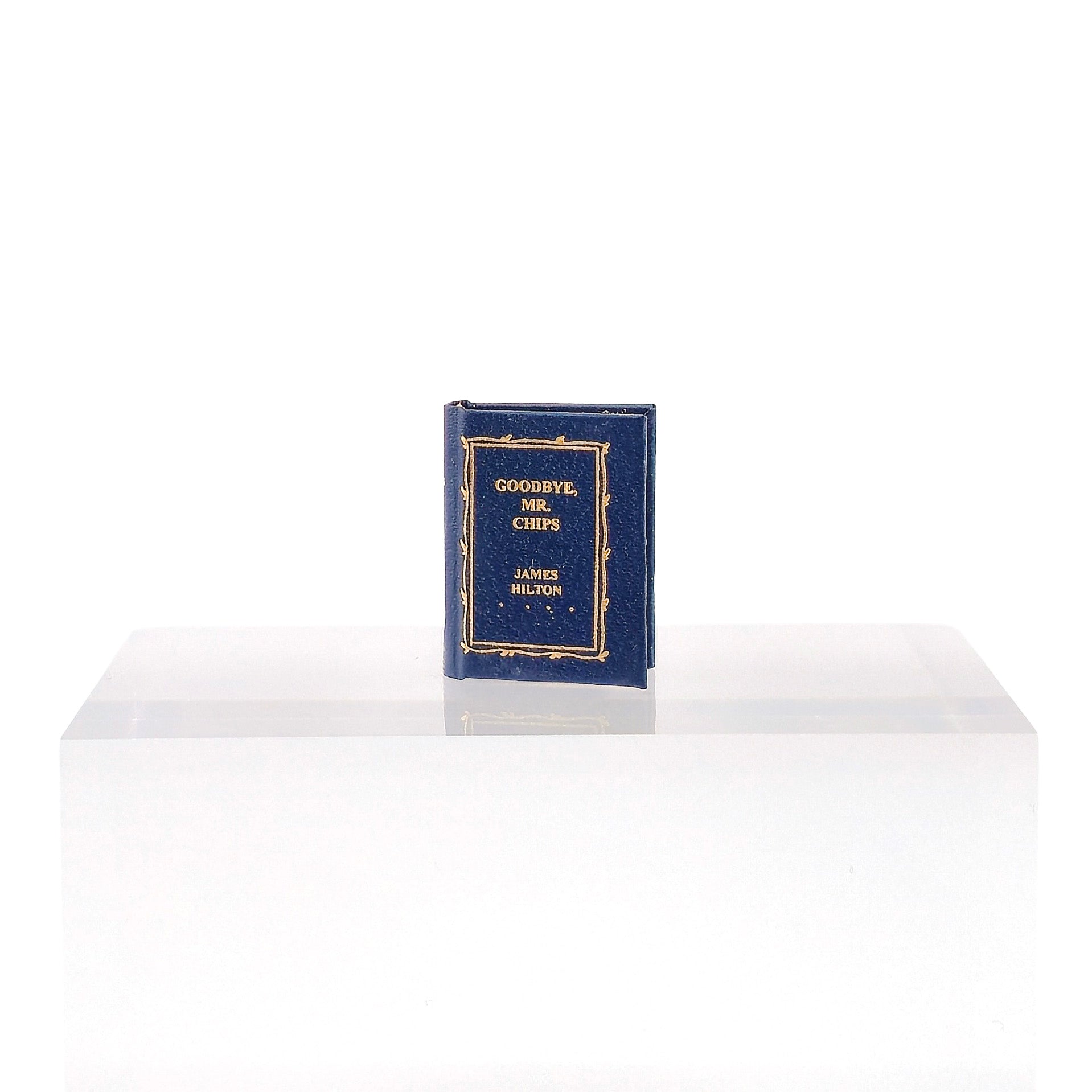 Barbara Raheb RARE "Goodbye, Mr. Chips" Micro Miniature Book HTF