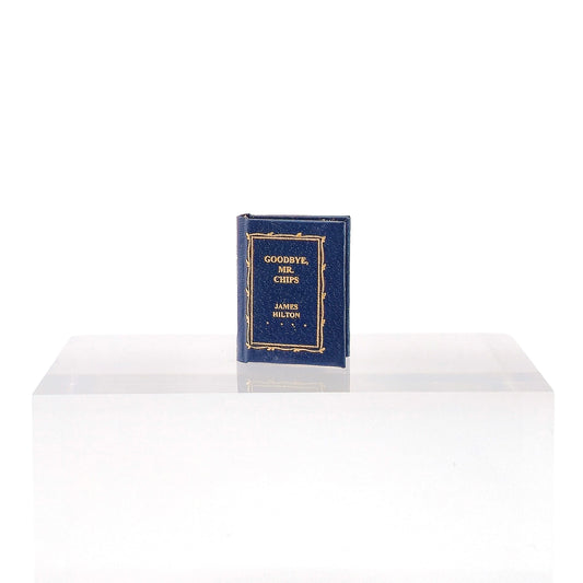 Barbara Raheb RARE "Goodbye, Mr. Chips" Micro Miniature Book HTF
