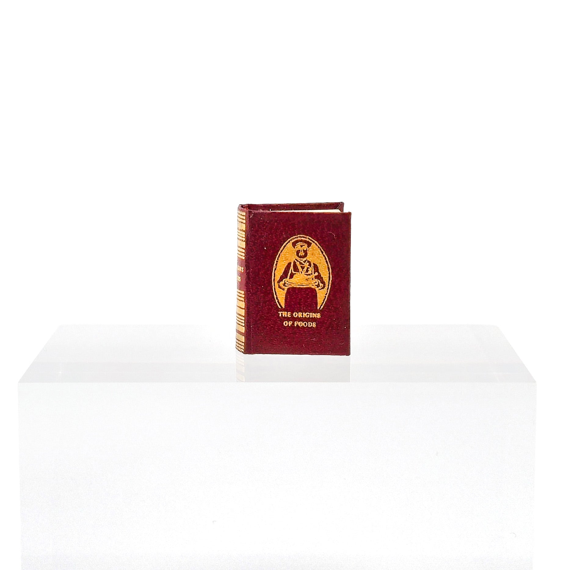 Barbara Raheb "The Origin of Foods" Readable Miniature Book 1980