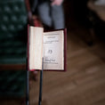 Load image into Gallery viewer, Barbara Raheb "The Origin of Foods" Readable Miniature Book 1980
