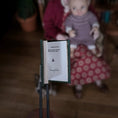 Load image into Gallery viewer, Barbara Raheb Jack and the Beanstalk Miniature Fairy Tale Book 1990
