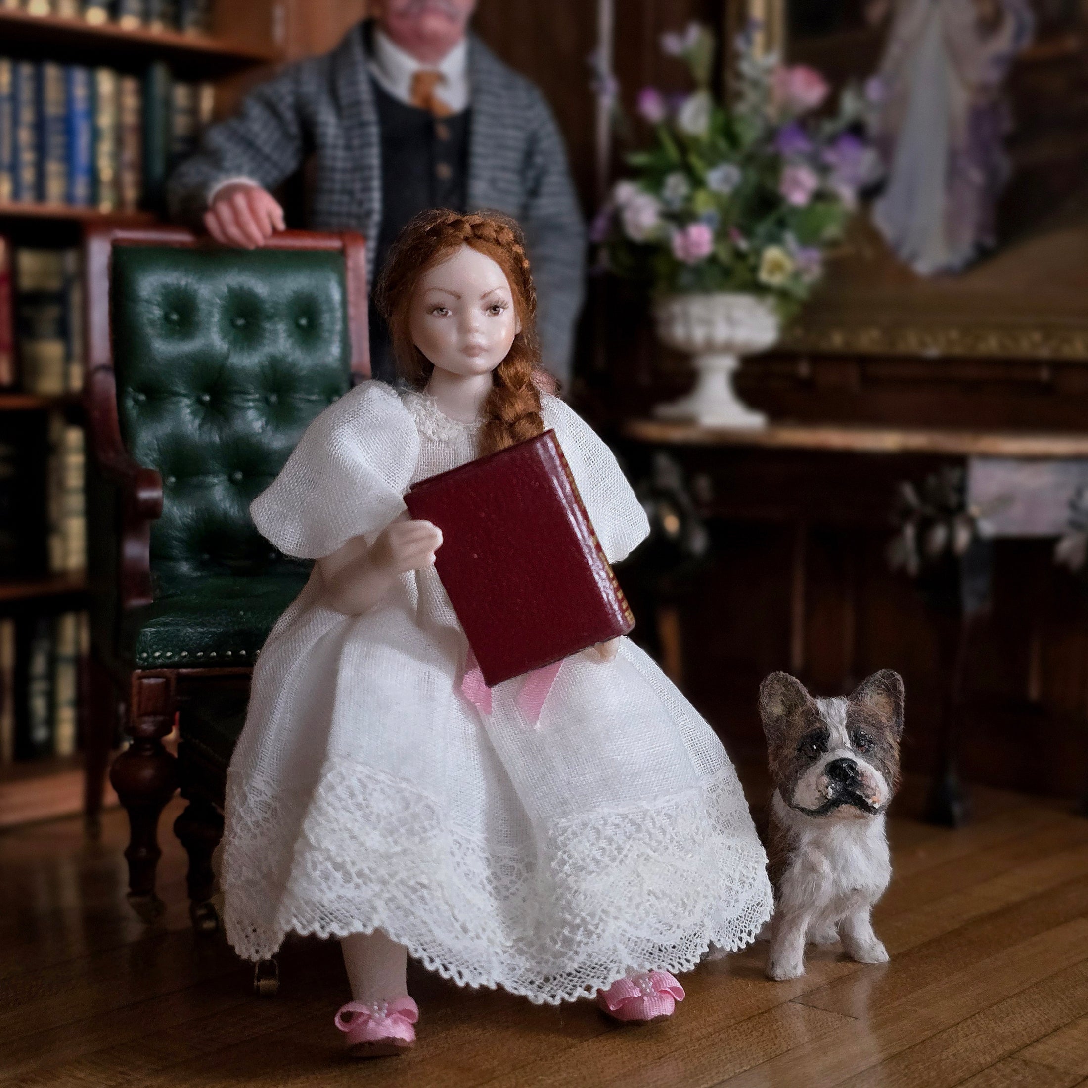 Barbara Raheb 1990 "A Little Princess" Readable Micro Miniature Book