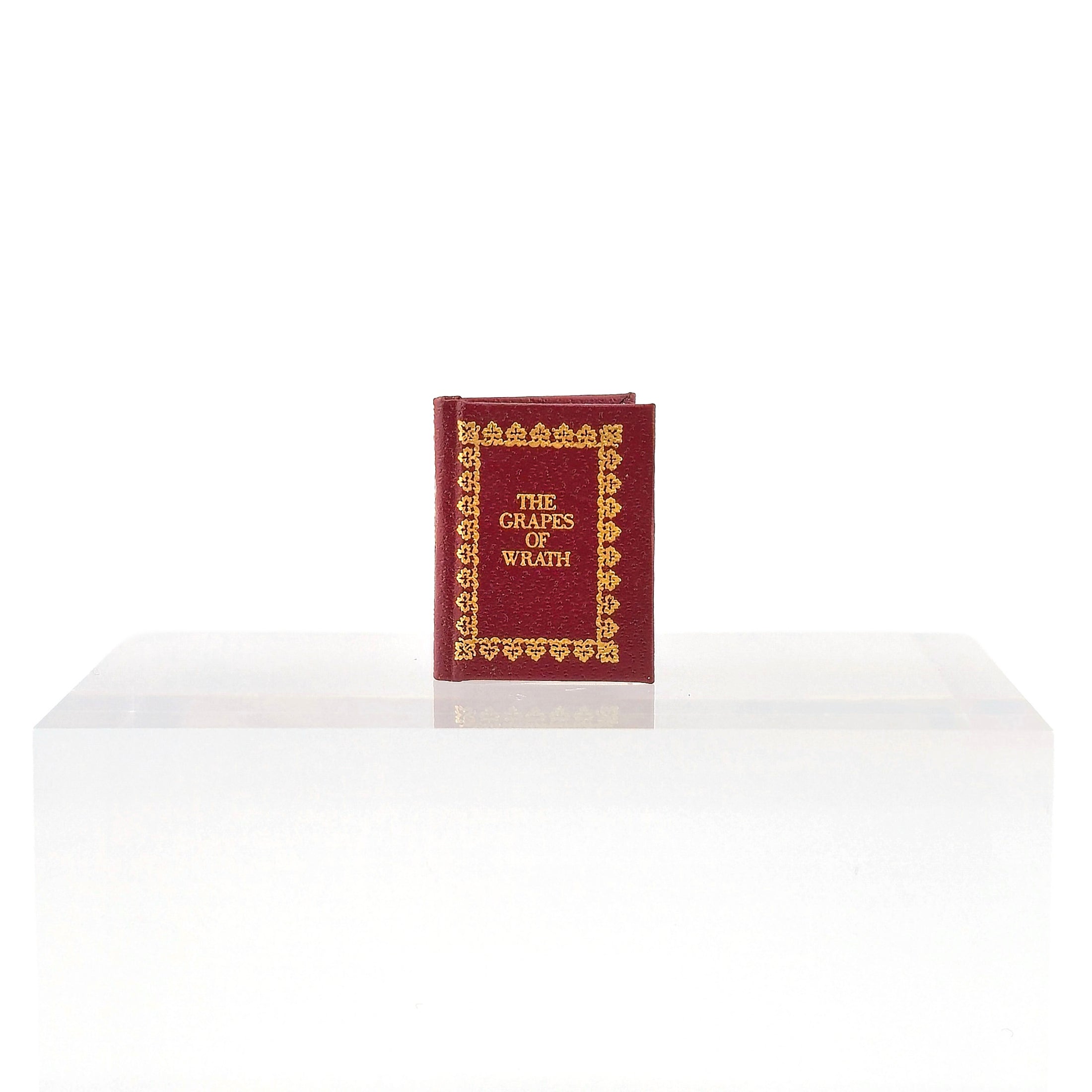 Barbara Raheb "The Grapes of Wrath" 1993 Readable Miniature Book