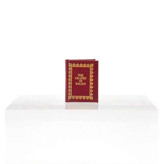 Barbara Raheb "The Grapes of Wrath" 1993 Readable Miniature Book
