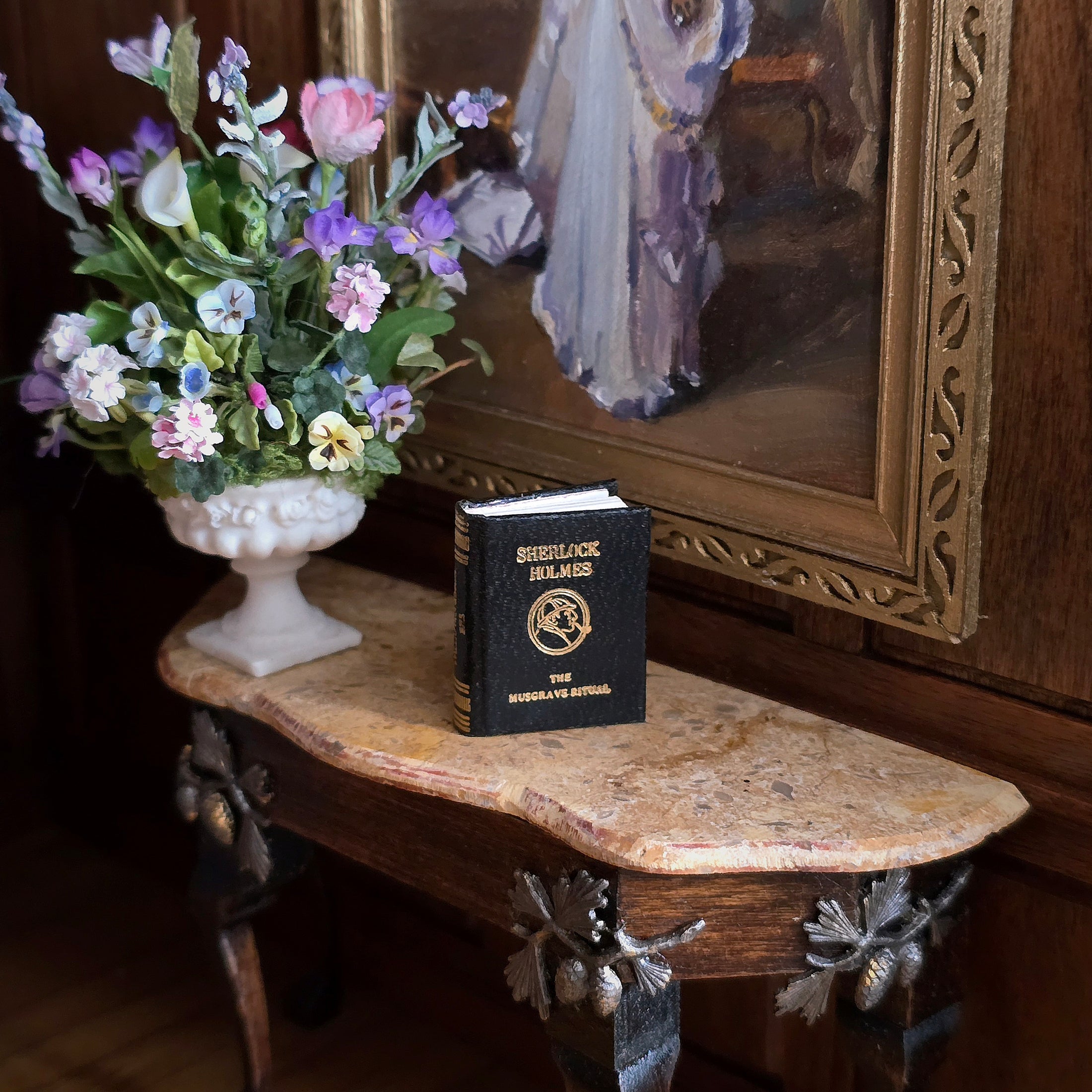 Barbara Raheb "Sherlock Holmes: The Musgrave Ritual" Miniature Book