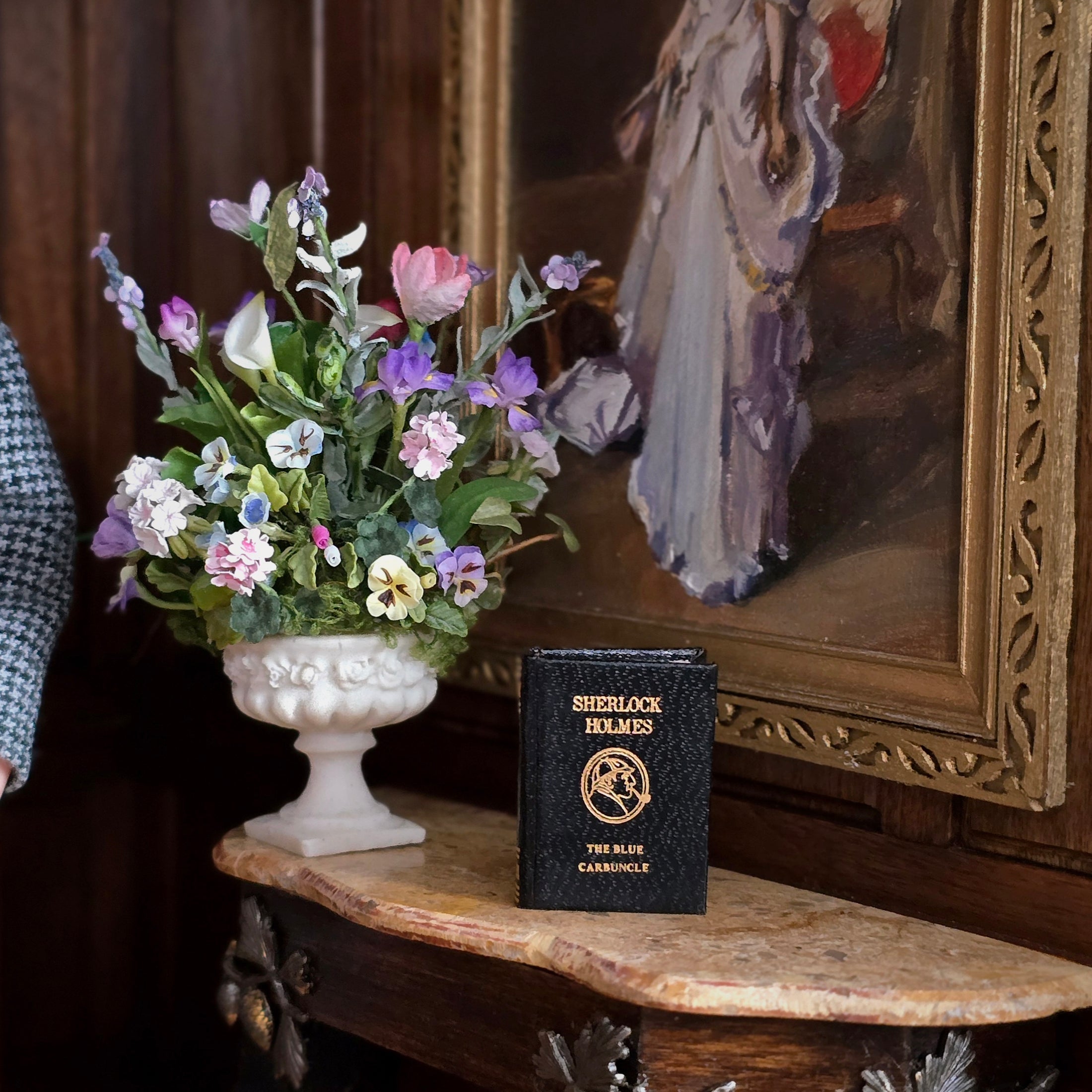 Barbara Raheb "Sherlock Holmes: The Blue Carbuncle" Miniature Book