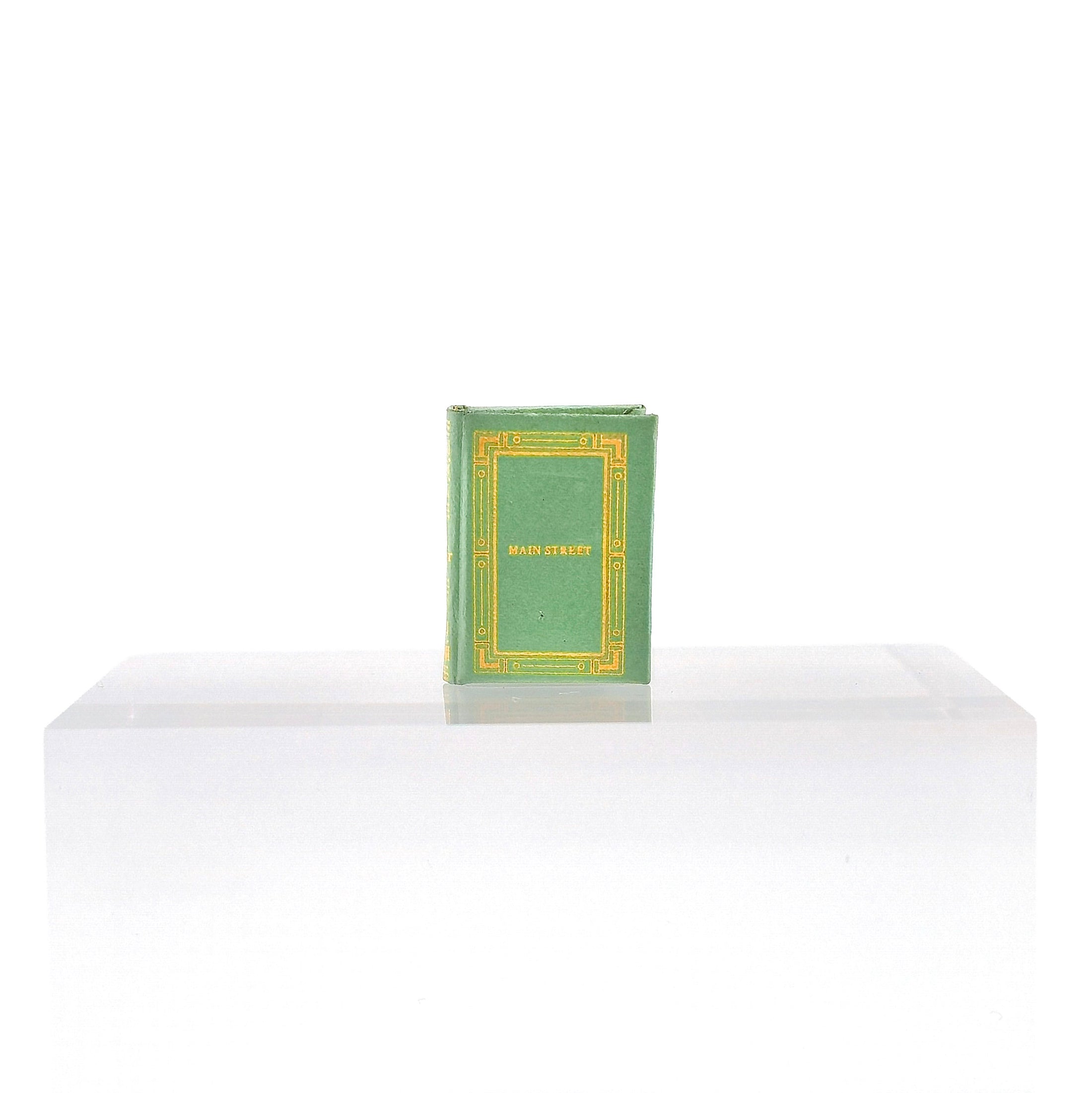 Barbara Raheb IGMA Artist "Main Street" Micro Miniature Book 1981