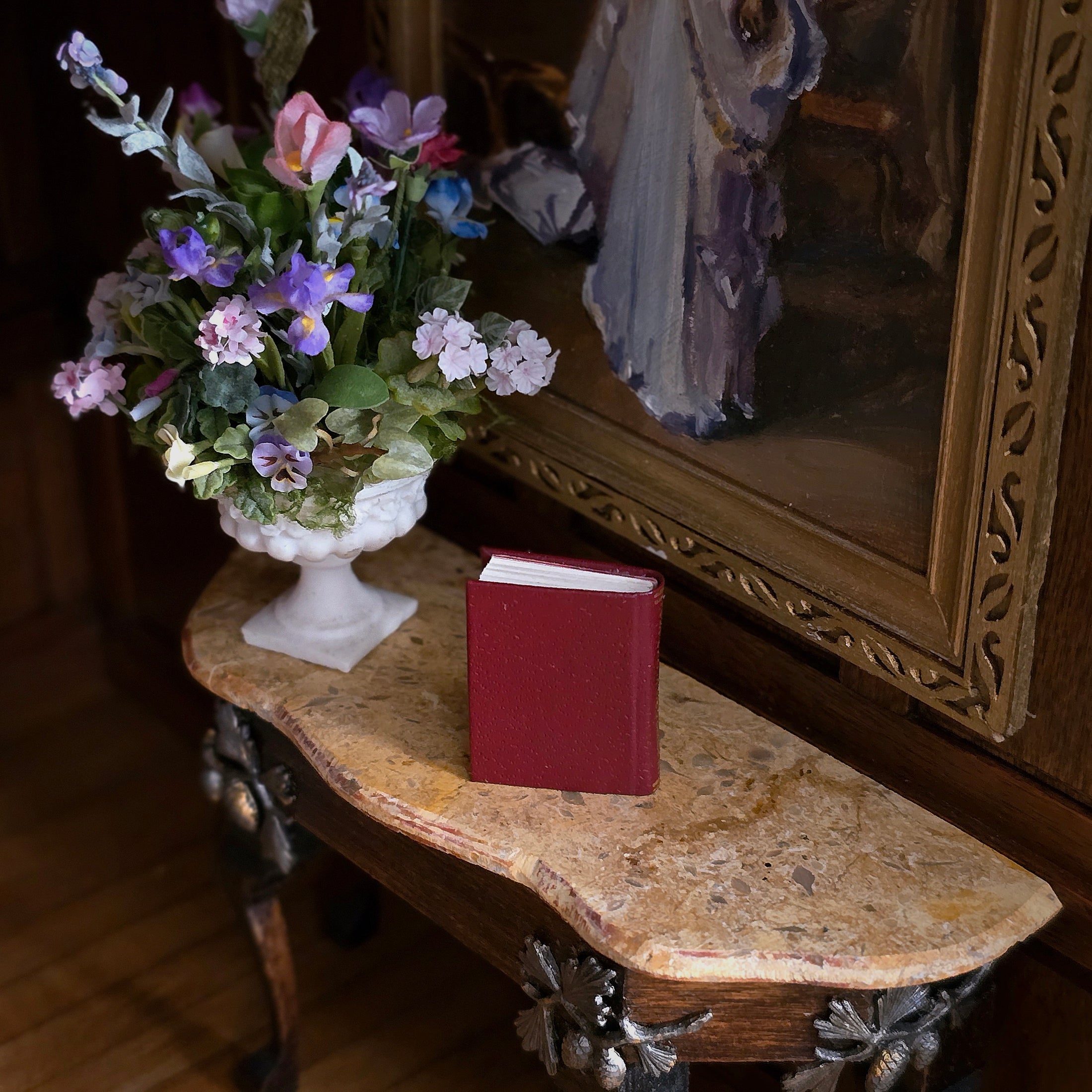 Barbara Raheb "John Greenleaf Whittier" Readable Micro Miniature Book