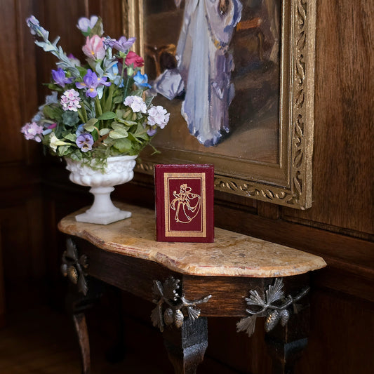 Barbara Raheb "Merry England" Readable Micro Miniature Book