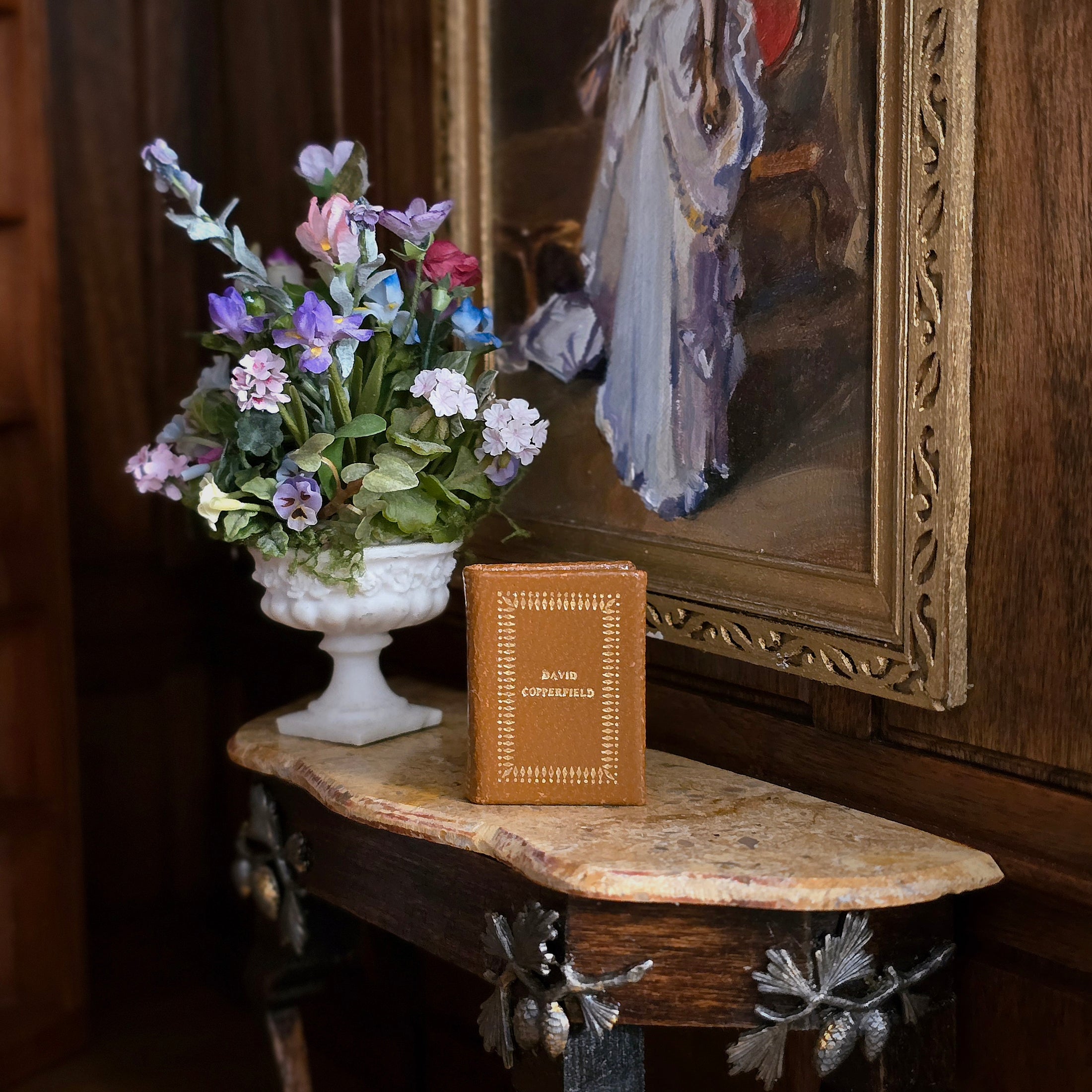 Barbara Raheb "David Copperfield" Readable Micro Miniature Book
