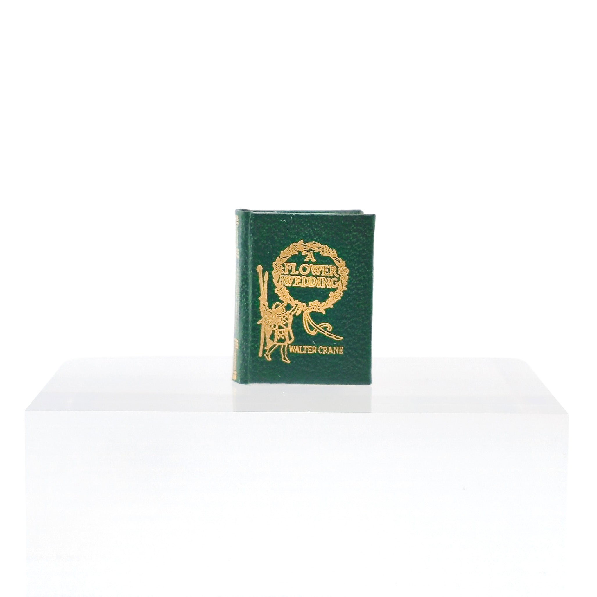 Barbara Raheb "A Flower Wedding" Micro Miniature Victorian Book