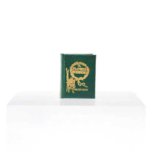 Barbara Raheb "A Flower Wedding" Micro Miniature Victorian Book