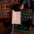 Load image into Gallery viewer, Barbara Raheb "A Flower Wedding" Micro Miniature Victorian Book
