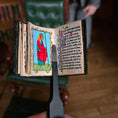 Load image into Gallery viewer, EXTREMELY RARE Barbara Raheb "Liber Sanctorum: The Book of Saints" Miniature Book
