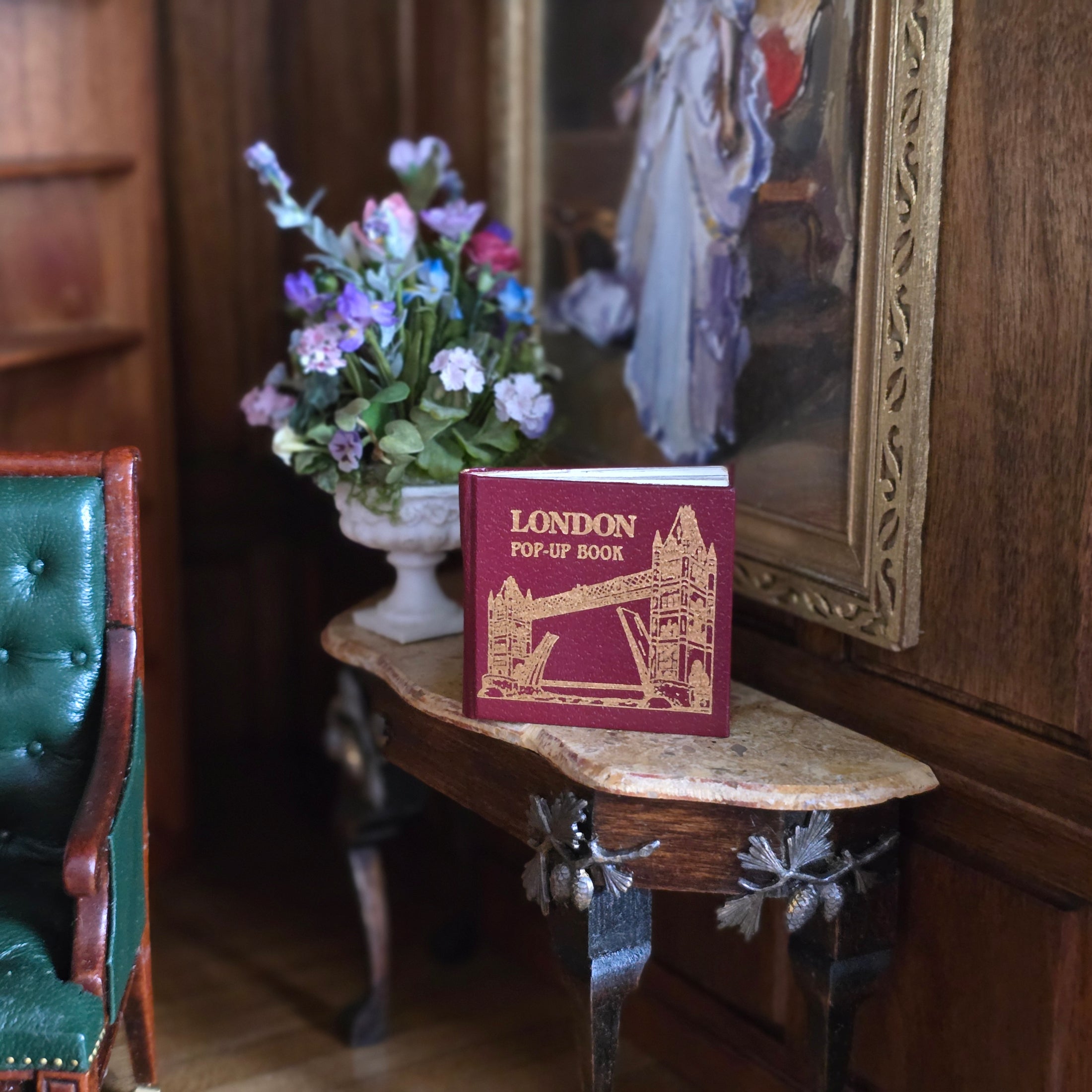 Barbara Raheb THE RAREST London Pop-Up Miniature Book 1995
