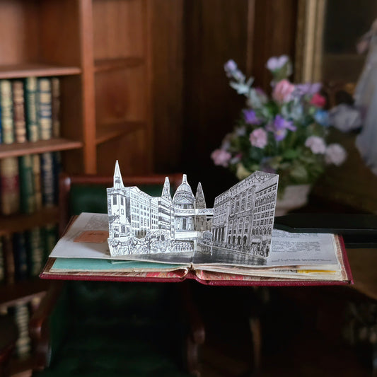 Barbara Raheb THE RAREST London Pop-Up Miniature Book 1995