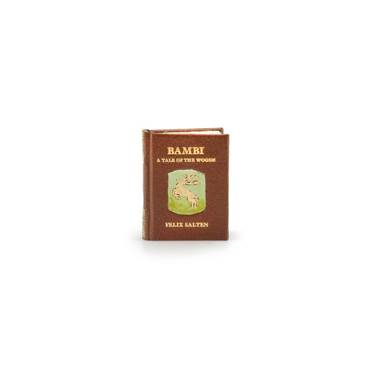 Barbara Raheb RARE HAND-COLORED Bambi Miniature Book #16/200