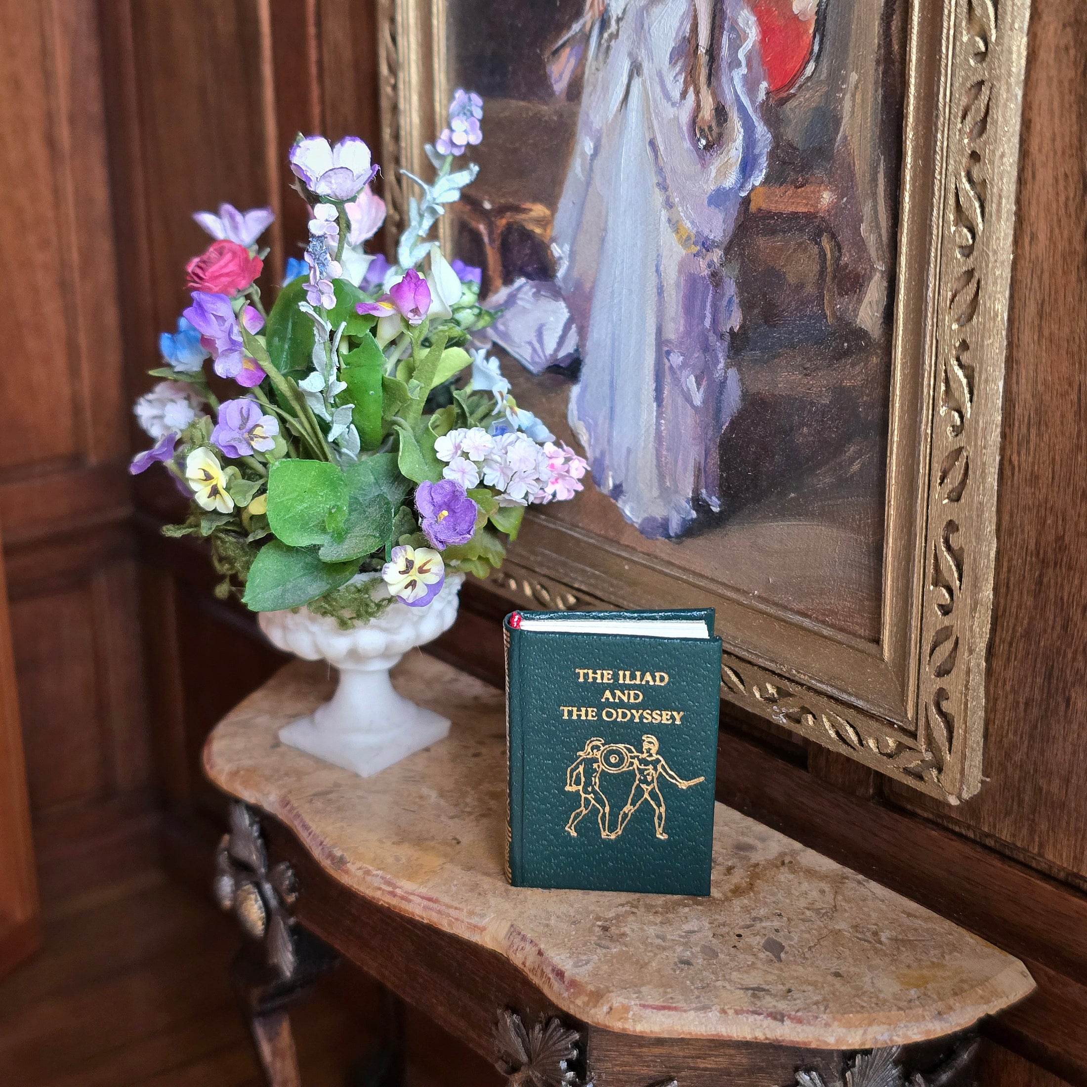 Barbara Raheb The Iliad and the Odyssey Miniature Book #11/175