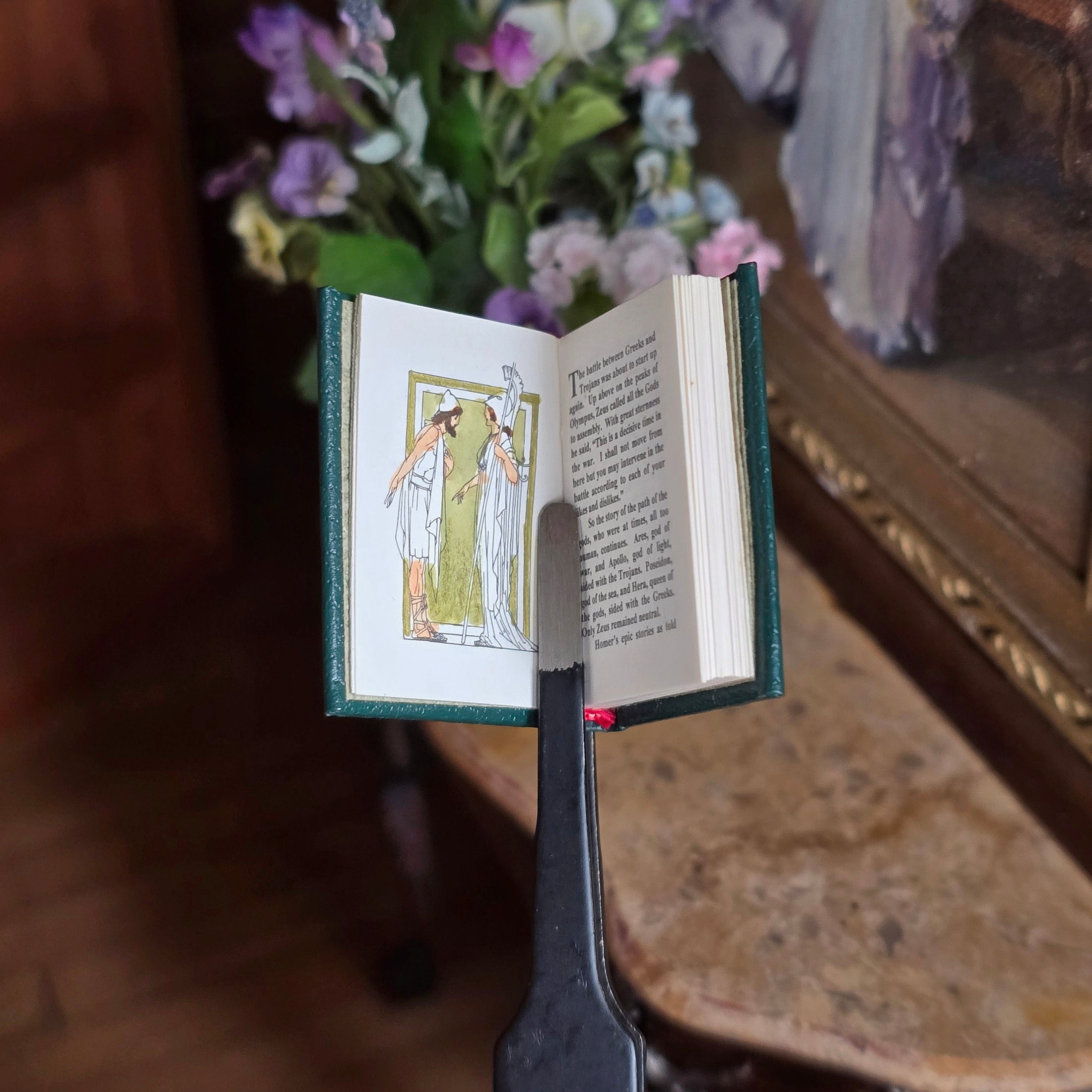 Barbara Raheb The Iliad and the Odyssey Miniature Book #11/175