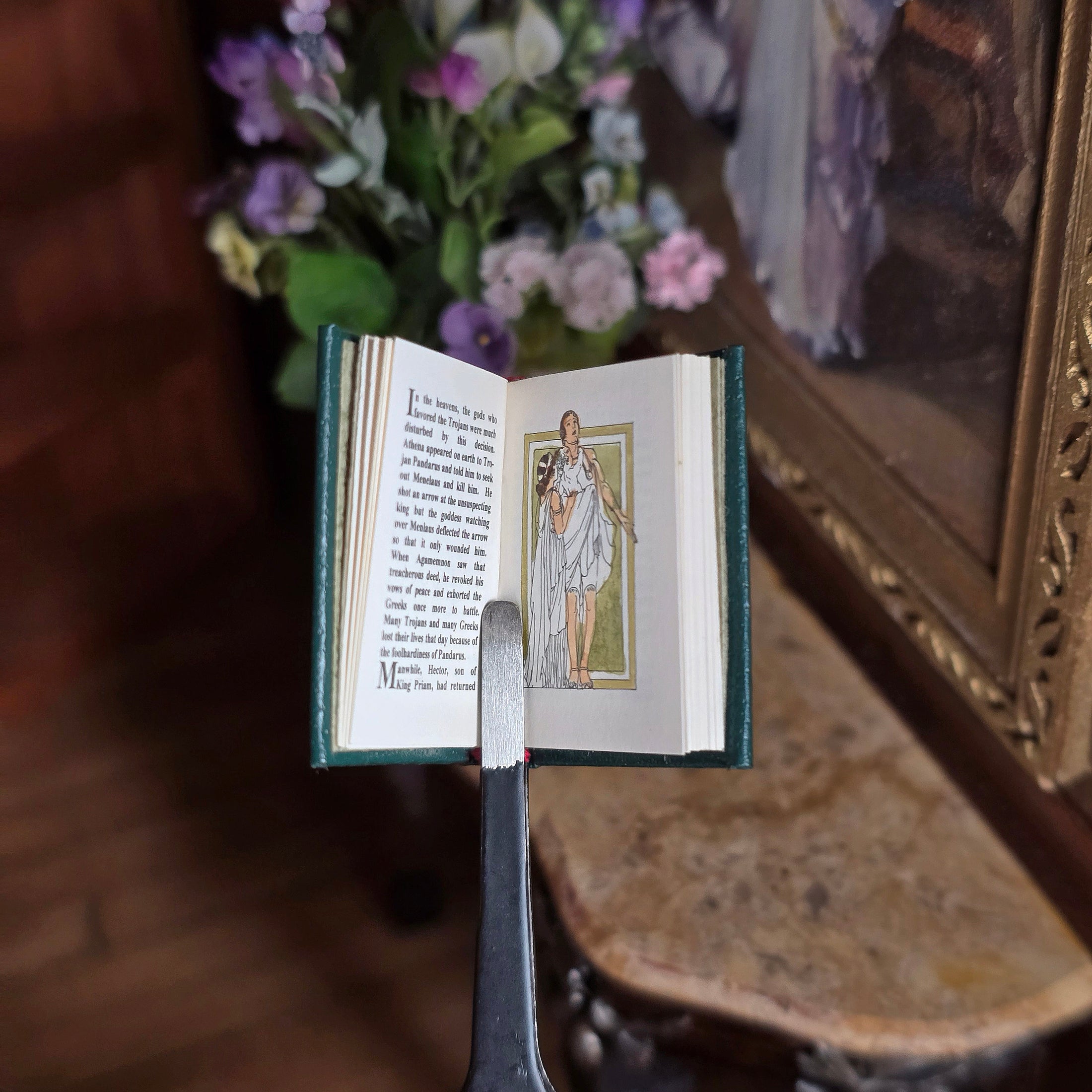 Barbara Raheb The Iliad and the Odyssey Miniature Book #11/175