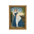 Load image into Gallery viewer, IGMA Marjorie Adams Scarlett O'Hara Gallery Portrait Oil Painting 1:12
