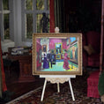 Load image into Gallery viewer, Kay Burton The Art Gallery Impressionist Belle Époque Vibrant Oil Painting
