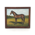 Load image into Gallery viewer, Karry Johnson 2002 Original Miniature Equestrian Oil Painting of a Horse
