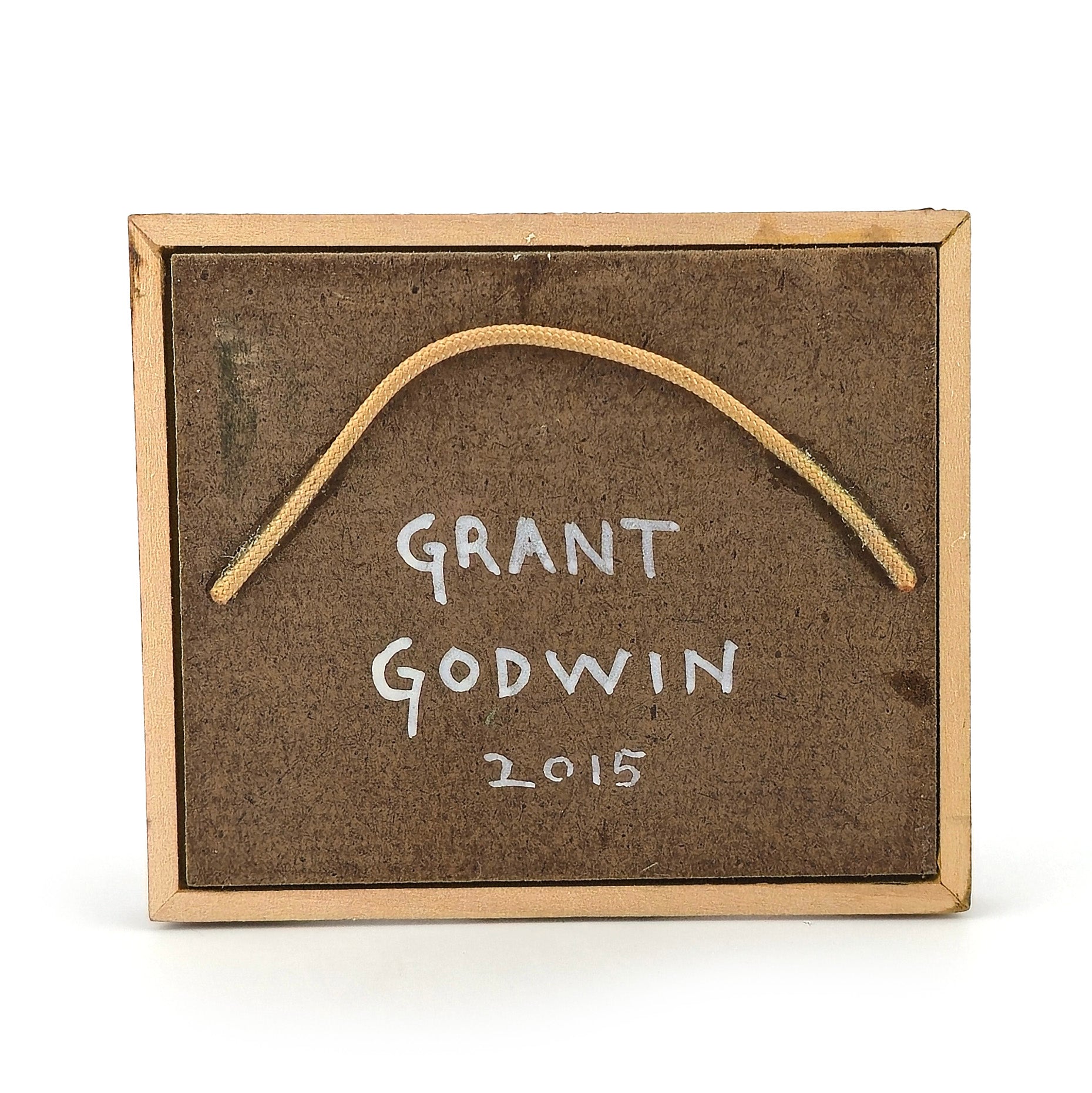 Grant Godwin 2015 Idyllic Scene Original Landscape Miniature Oil Painting