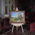 Load image into Gallery viewer, Grant Godwin 2015 Idyllic Scene Original Landscape Miniature Oil Painting
