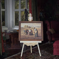 Load image into Gallery viewer, Paul Saltarelli 1986 The Gleaners IGMA Artisan Miniature Dollhouse Painting
