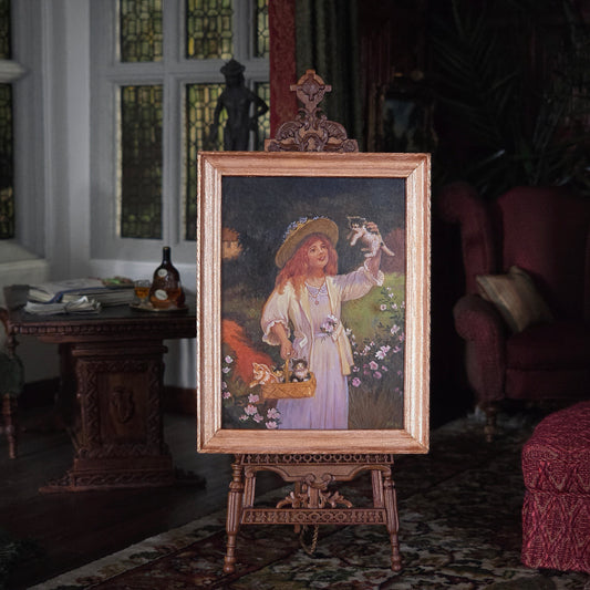 Paul Saltarelli 2001 The Pick of the Litter IGMA Painting After Percy Tarrant