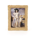 Load image into Gallery viewer, Ellen Tomy Constance Shepherd and Her Borzoi IGMA Miniature Painting
