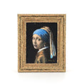 Load image into Gallery viewer, Fred Marsh 2006 Girl with a Pearl Earring After Vermeer Miniature Painting
