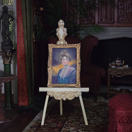 Lucie Winsky "At Home" After Philip Boileau Miniature Painting