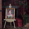 Load image into Gallery viewer, Maritza Moran "Portrait of a Lady" After Gustave Jean Jacquet Miniature Painting
