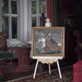 Load image into Gallery viewer, Hope Hoover "Equestrian Portrait of Elisabeth of France" Miniature Painting
