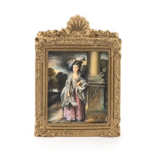 Christopher Whitford "The Honourable Mrs. Graham" Miniature Painting