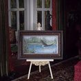 Load image into Gallery viewer, Florence Hathorne Magee Bald Eagle Landscape Miniature Painting
