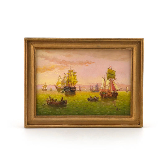 Paul Saltarelli "A Calm on the Estuary" IGMA Artisan Miniature Painting