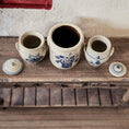 Load image into Gallery viewer, Jane Graber Hand-Thrown Painted Stoneware Crock Collection (Set of 3)
