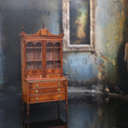 Load image into Gallery viewer, Mark Gooch Federal Secretary Desk & Bookcase, Walnut, 1:12 Scale
