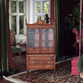 Load image into Gallery viewer, Mark Gooch Federal Secretary Desk & Bookcase, Walnut, 1:12 Scale
