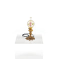 Load image into Gallery viewer, Victorian "Gone with the Wind" Floral Banquet Lamp, Electrified, 1:12 Scale
